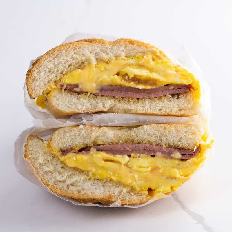 New Jersey – Pork Roll and American Cheese Grilled Cheese