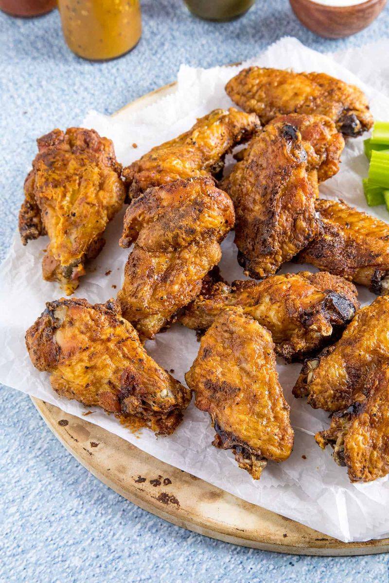 Crispy oven wings