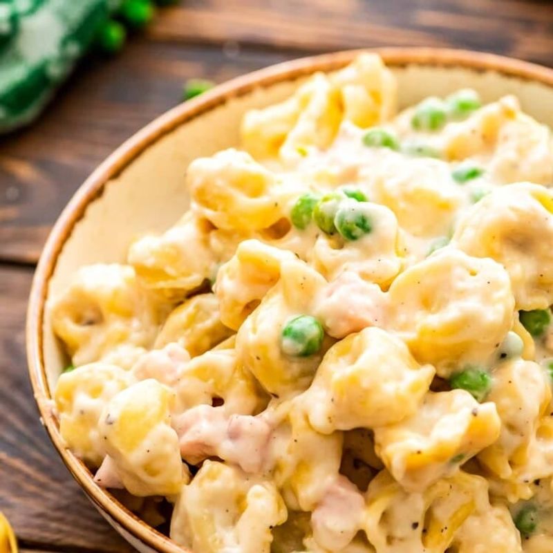 Cheese Tortellini With Butter or Light Dressing