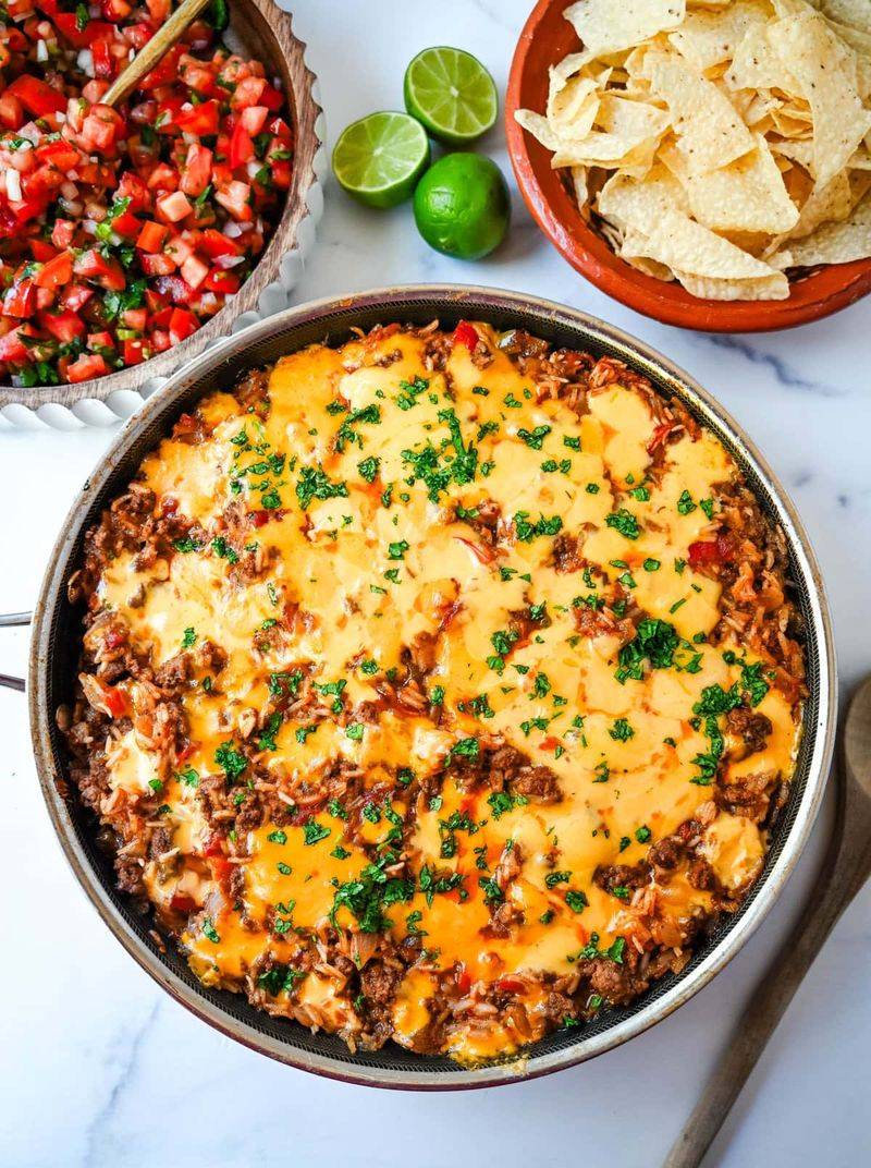 Beef Taco Skillet