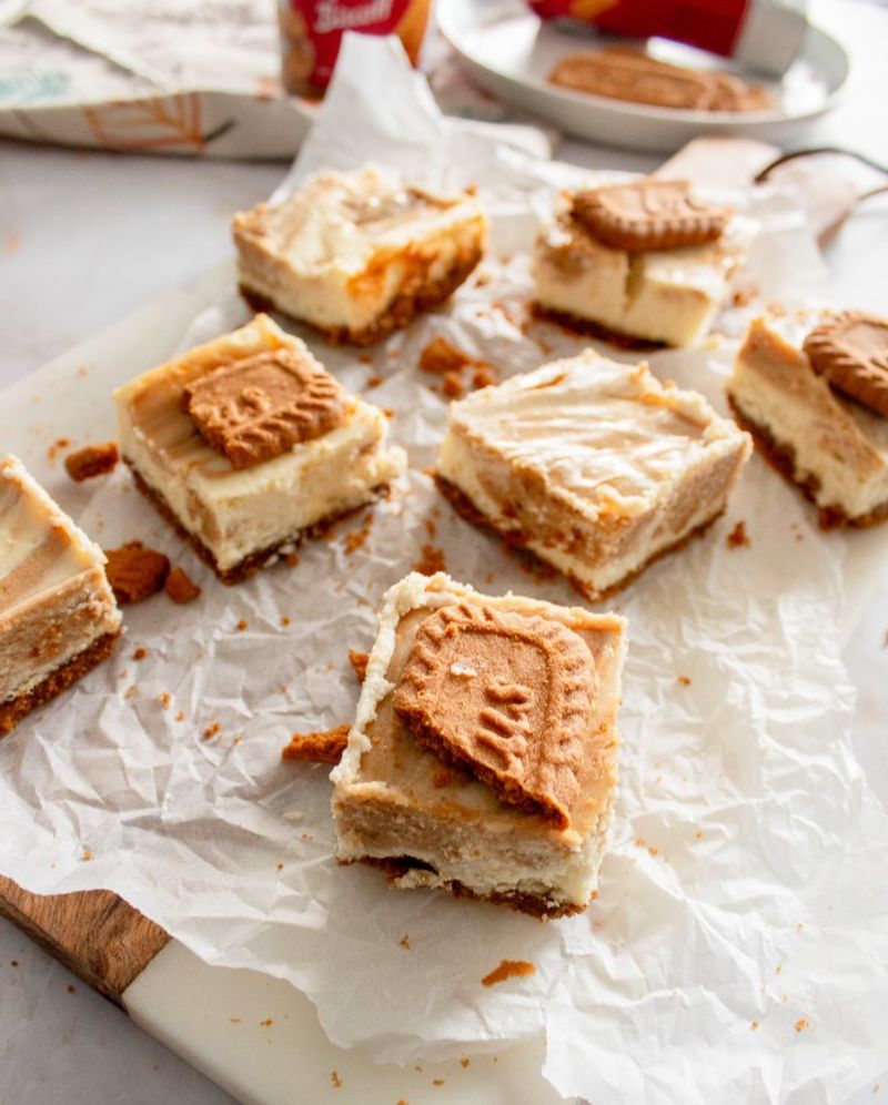 Biscoff cookie butter bars