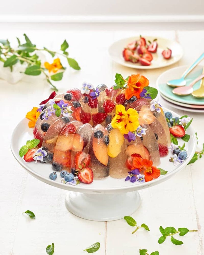 Jell O Salad with Fruit