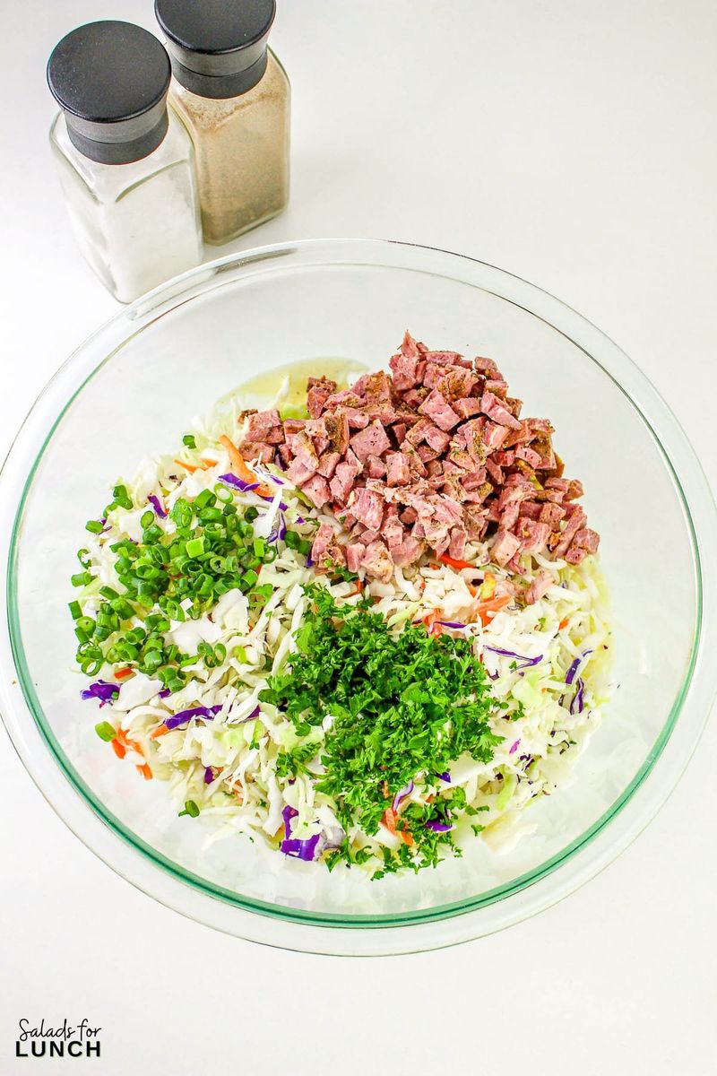 Corned Beef Salad (No Mayo)