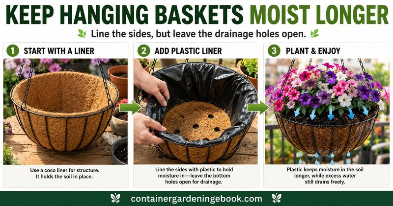 Why an inner barrier can slow moisture loss