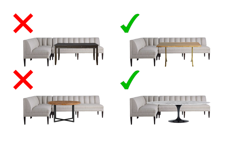 Cramped dining rooms with packed tables