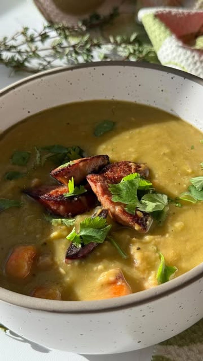Split Pea Soup With Ham