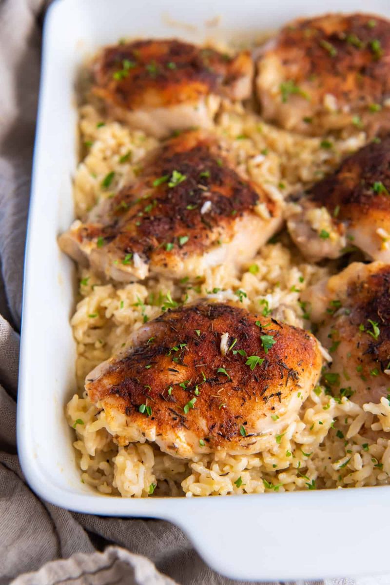 Classic Chicken And Rice Casserole