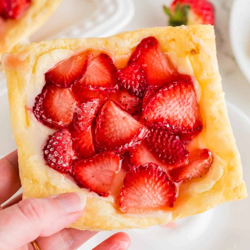 Strawberry Cream Cheese Danish