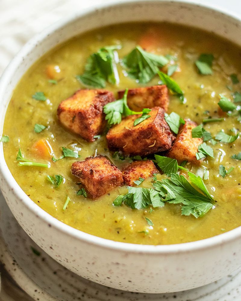 Smoky Split Pea Soup