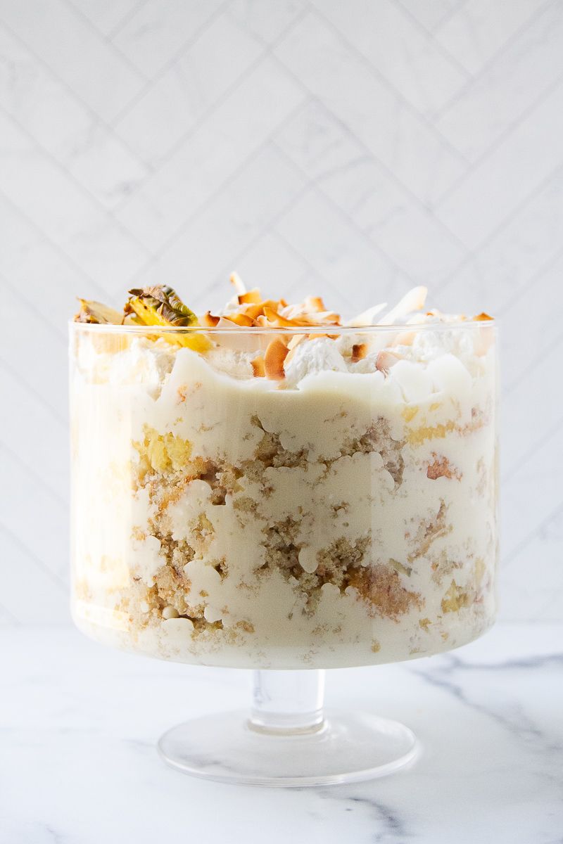 Coconut Pineapple Trifle