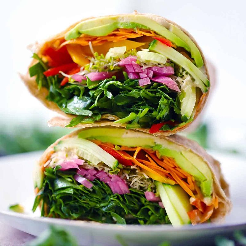 “Diet” Wraps That Are Mostly Lettuce