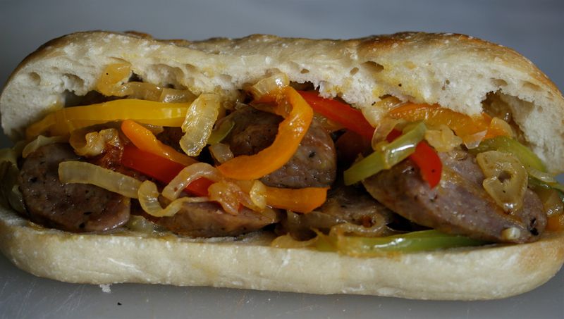 New Jersey – Sausage and Peppers