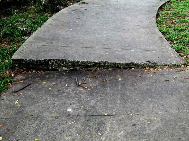 Lifted Sidewalks, Patios, and Driveways