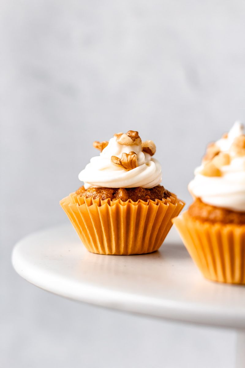 Mini Carrot Cake Cupcakes
