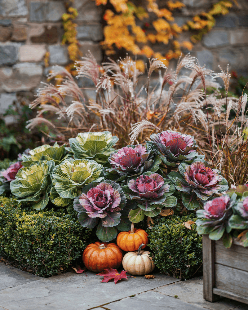 Ornamental Kale and Cabbage