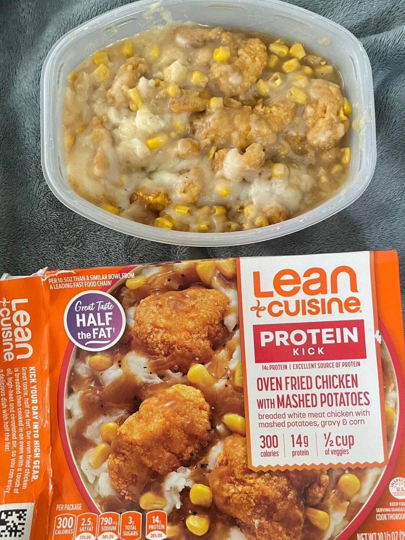 Fried Chicken with Mashed Potatoes