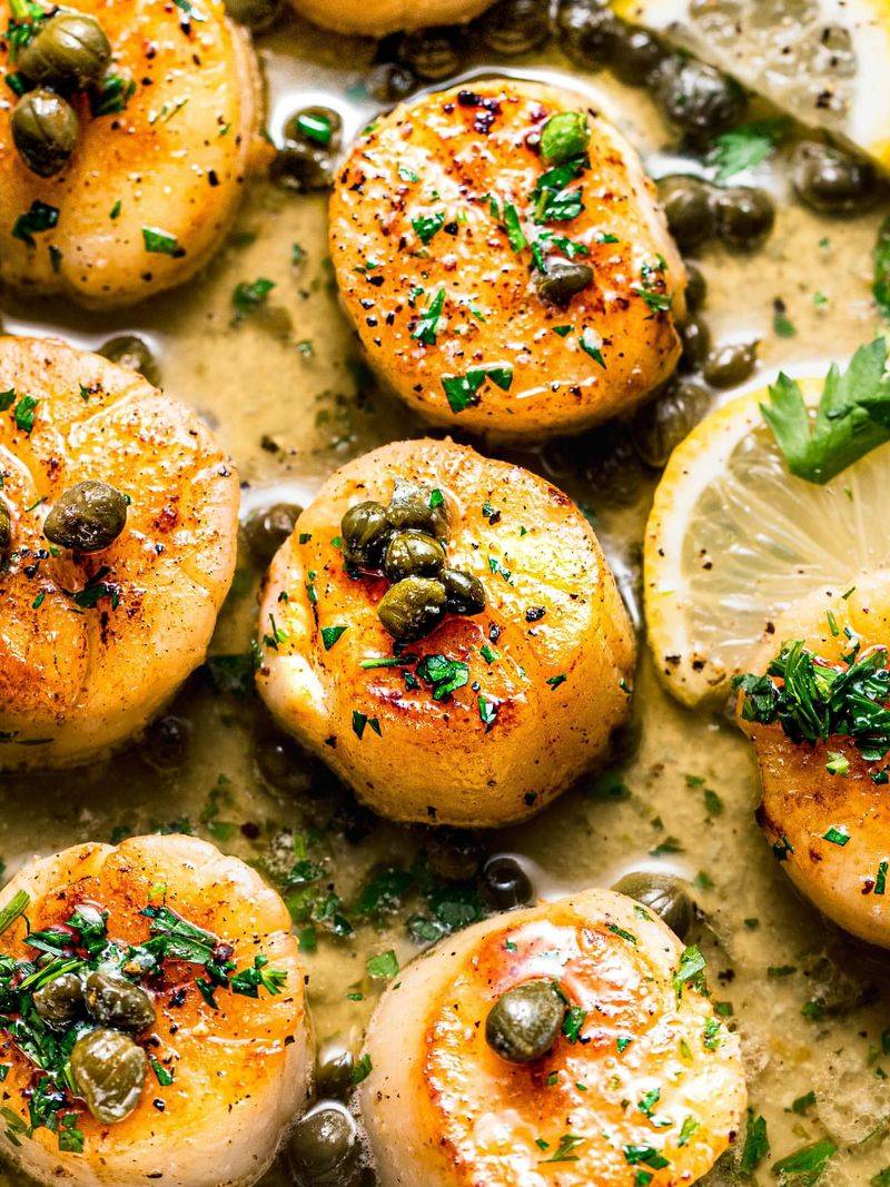 Garlic Butter Scallops