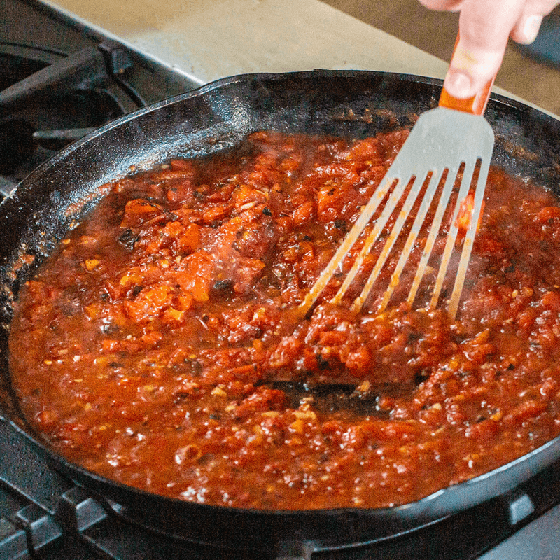 Long-simmered tomato sauce