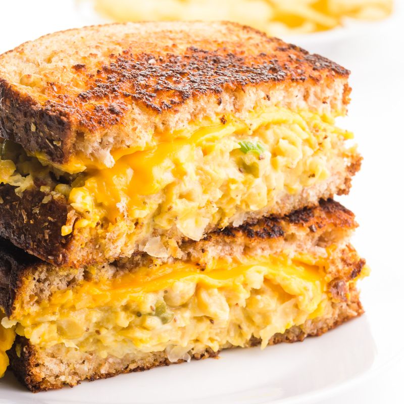 Chickpea No-Tuna Melt