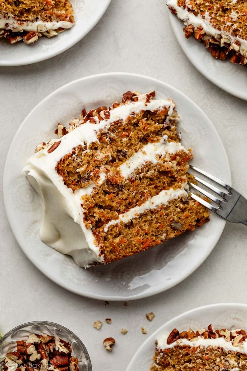 Carrot Cake With Cream Cheese Frosting