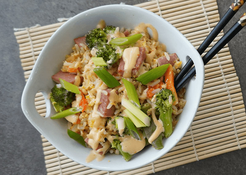 Spam Stir-Fry with Veggies