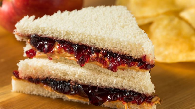Peanut Butter And Jelly Sandwich