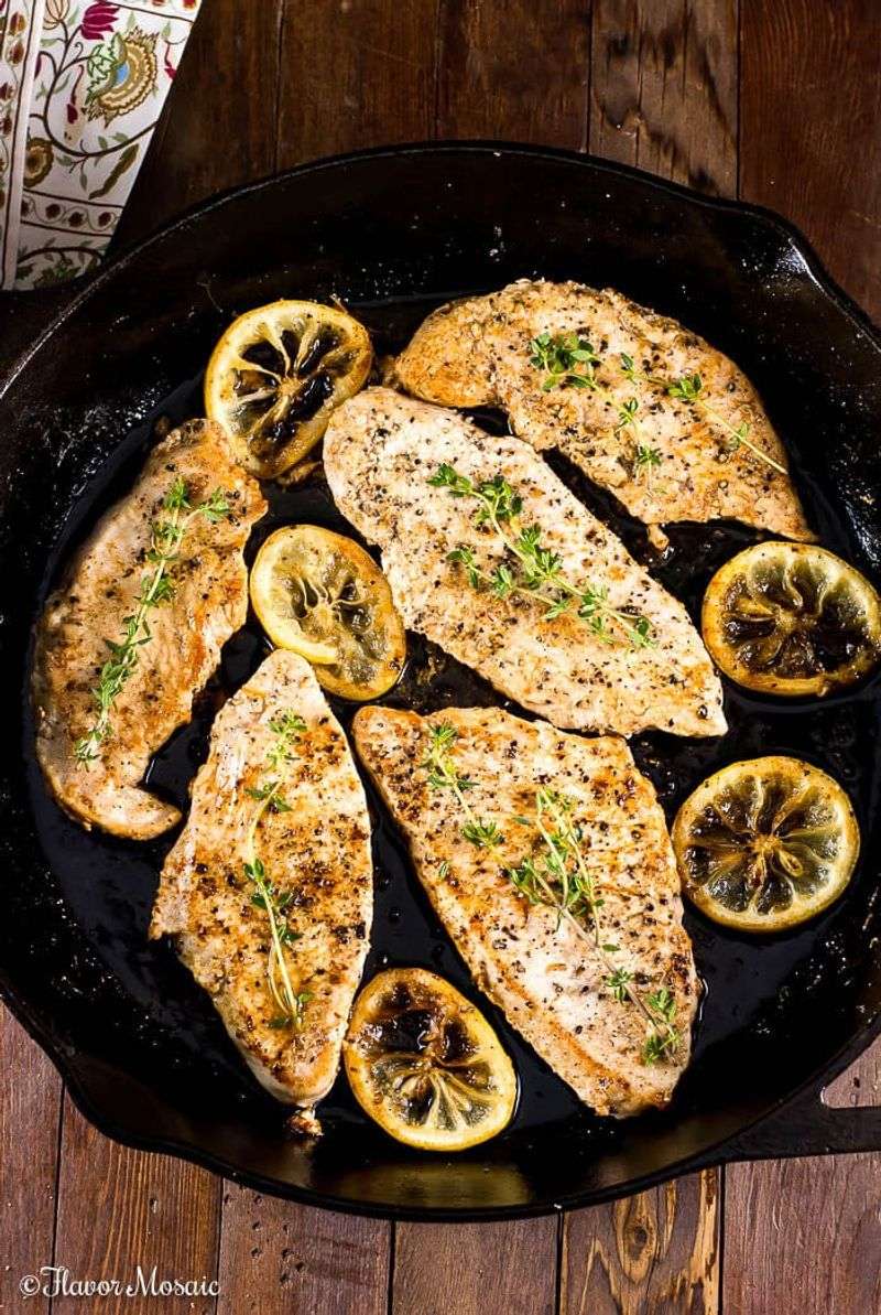 Lemon Thyme Turkey Breast Cutlets