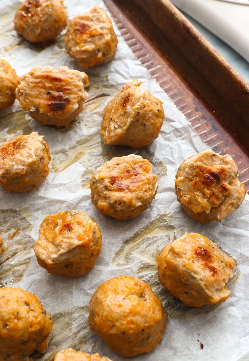Sweet Potato Turkey Meatballs