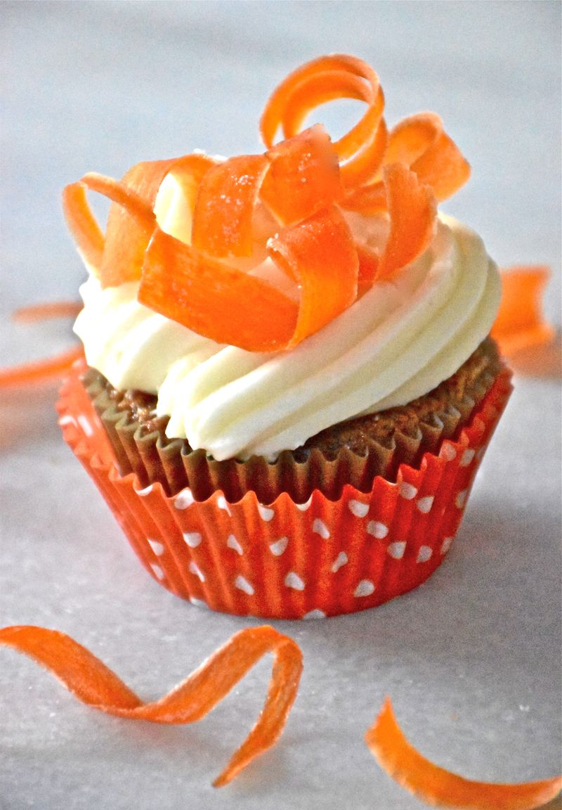 Mini Carrot Cupcakes