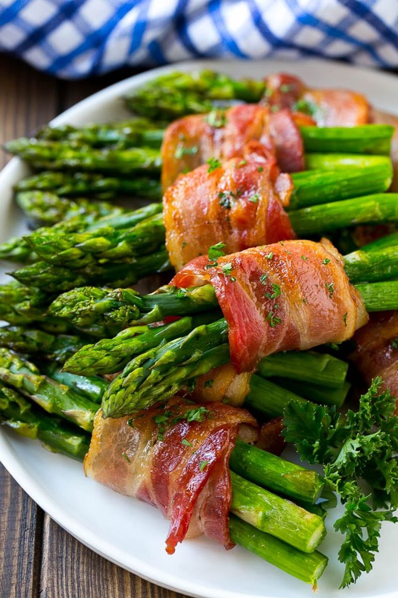Bacon-Wrapped Asparagus Bundles