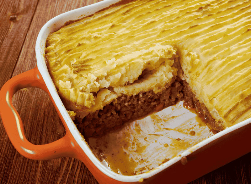 Pastel de Papas (Peruvian Potato and Ground Beef Pie)