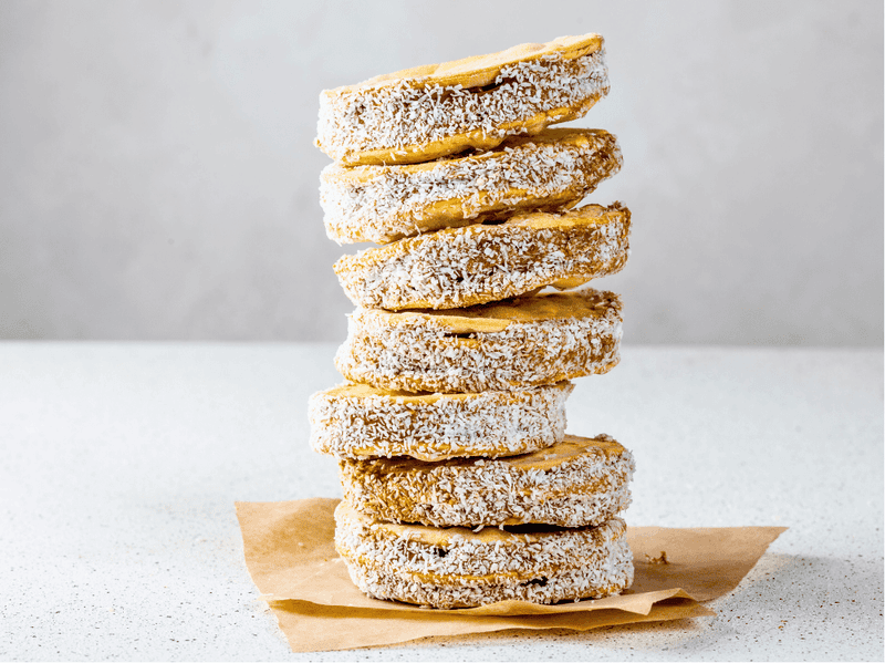 Dulce de leche sandwich cookies