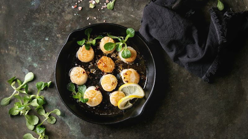 Imitation scallops
