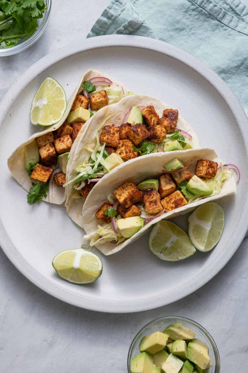 Crispy Tofu Tacos