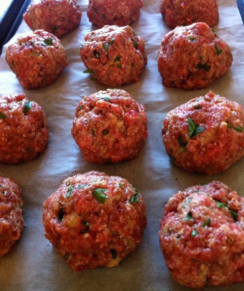 Oven-Baked Meatballs