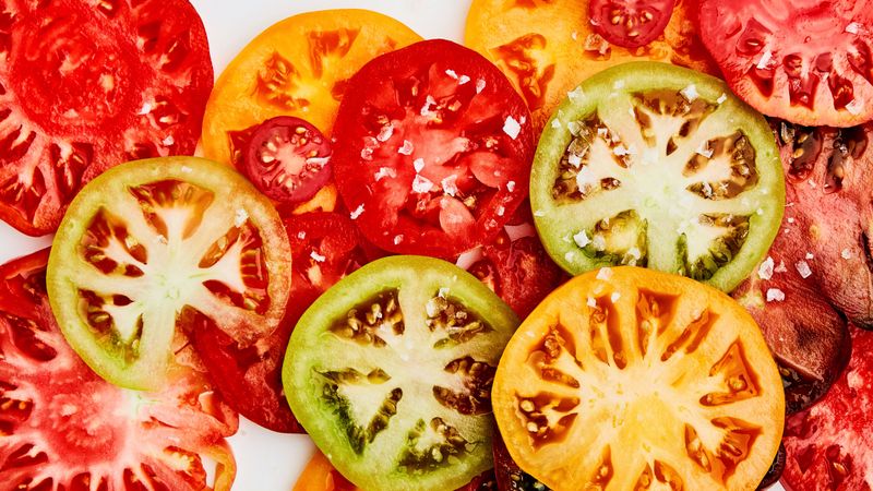 Flavorless, out-of-season tomatoes