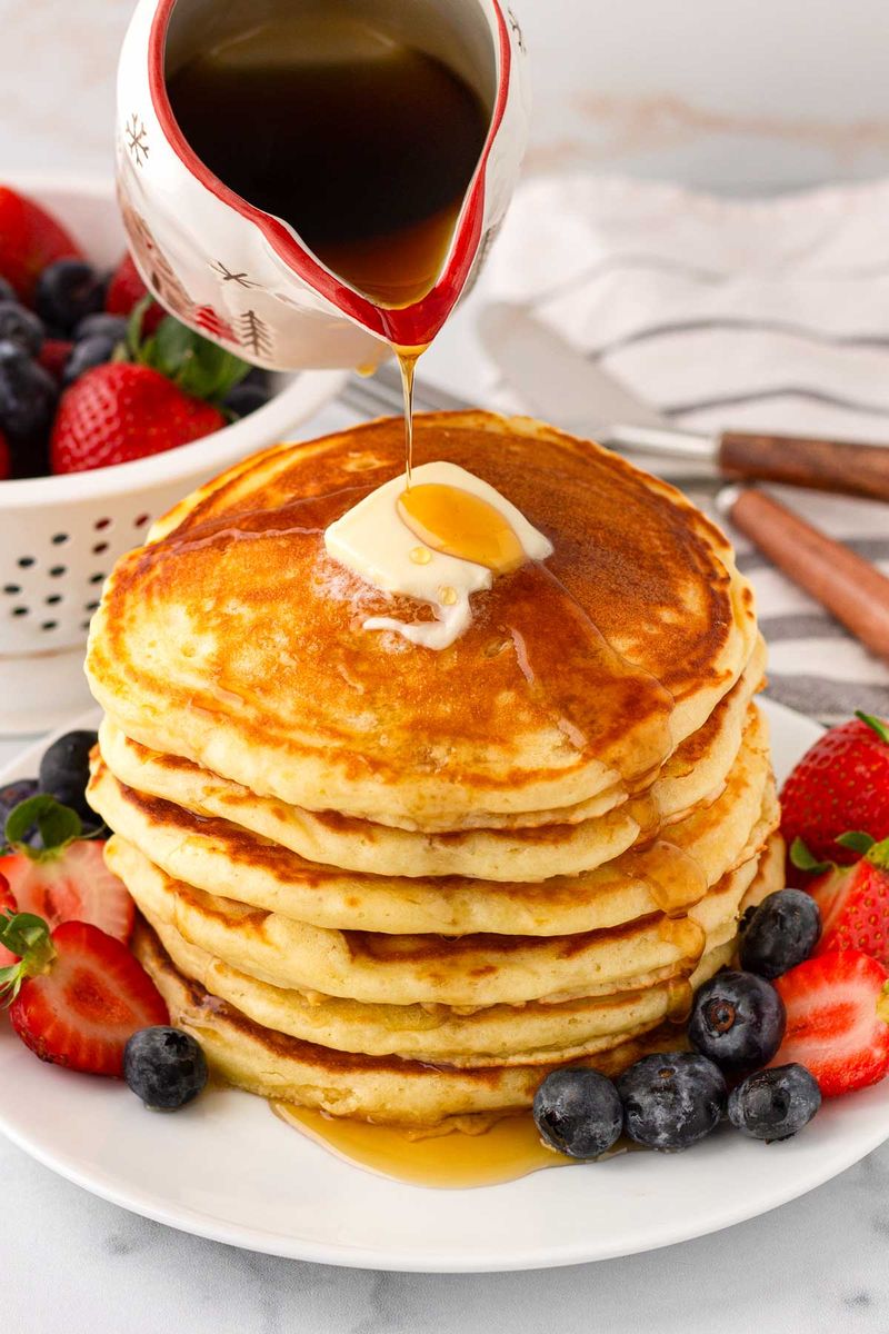 Fluffy Buttermilk Pancakes