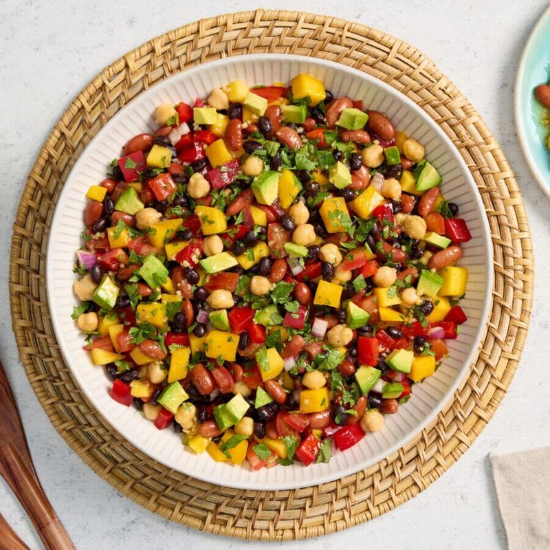 Vegan Caribbean Bean Salad
