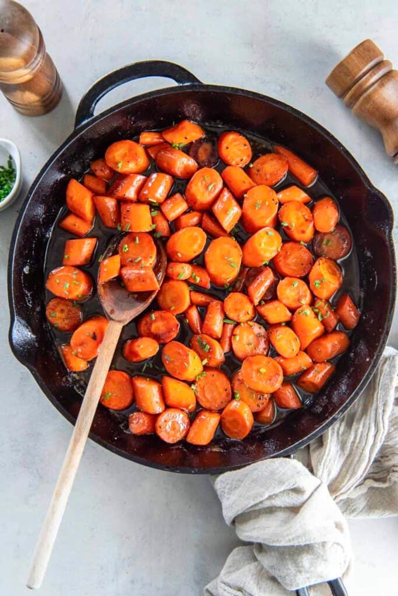 Jelly Glazed Roasted Carrots