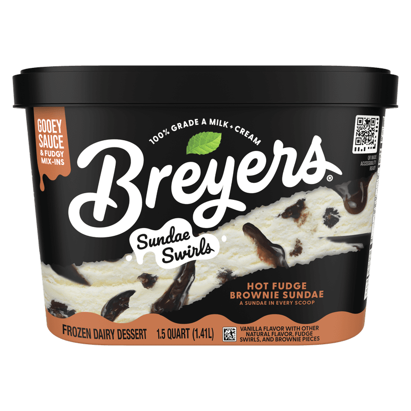 Hot Fudge Brownie Sundae