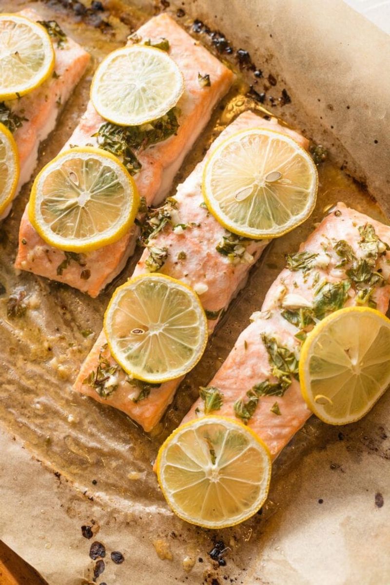 Lemon Herb Baked Salmon