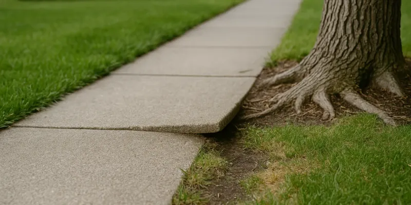 Placing Figs Right Beside Sidewalks and Driveways