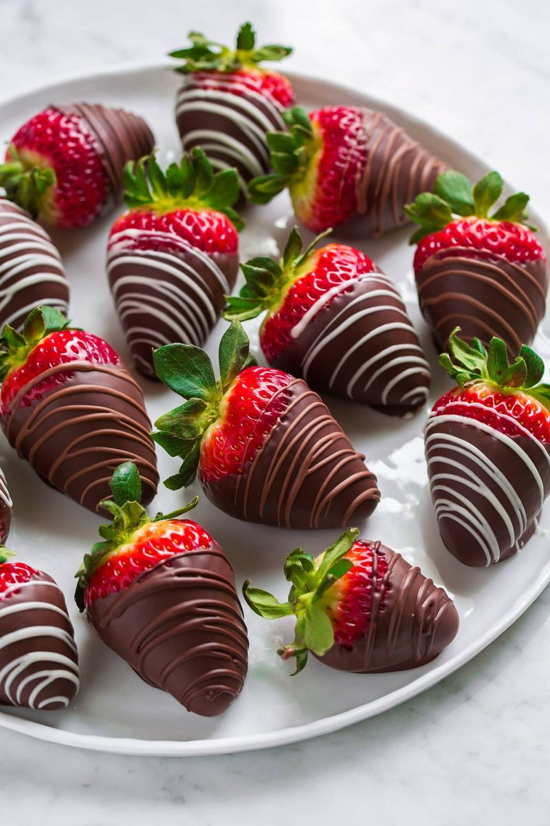 Chocolate-Dipped Fruits