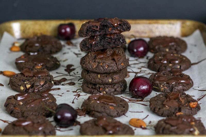 Chocolate Cherry Cookies