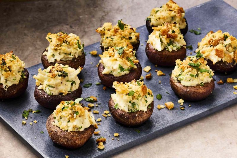 Crab Stuffed Mushrooms