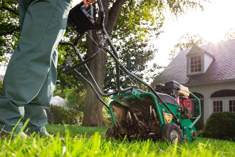 Fall Core Aeration