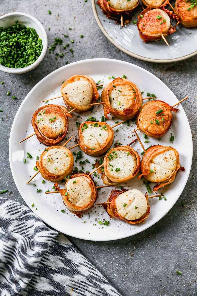 Bacon-Wrapped Scallops