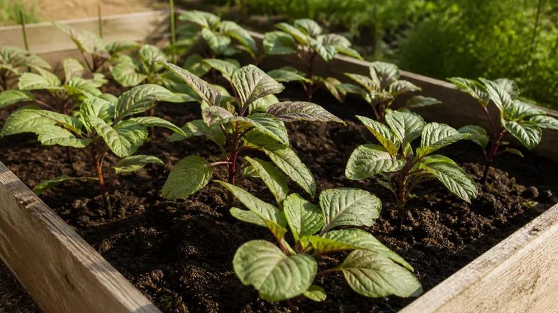 A partial leaf harvest leaves room for regrowth