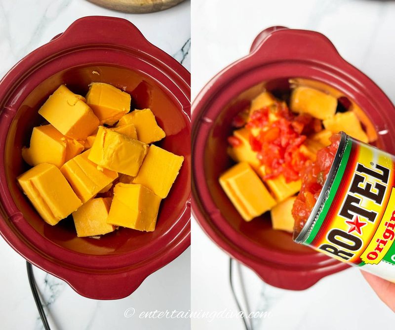 Rotel-Style Velveeta Queso