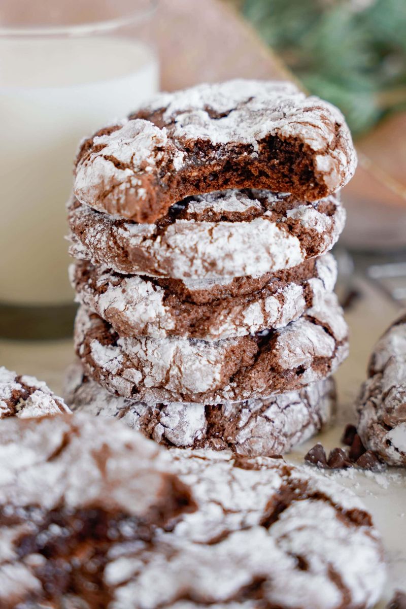 Chocolate Crinkle Cookies